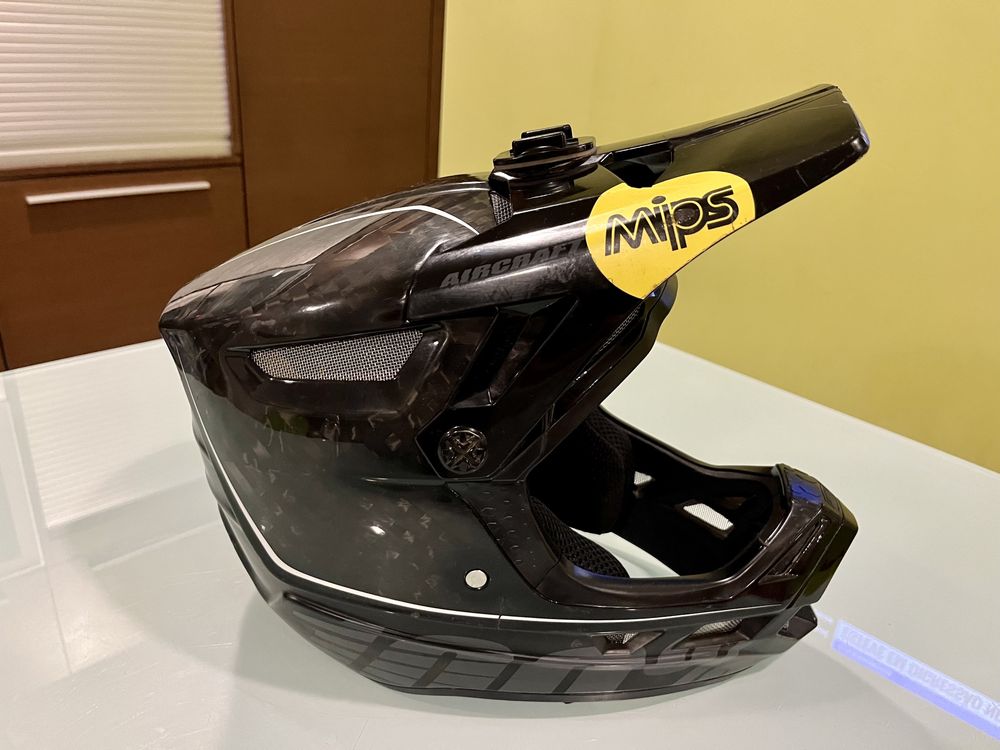 Capacete mips downhill carbono 100% Aircraft