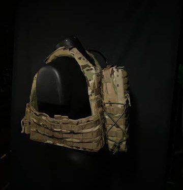 Рюкзак штурмовой на плитоноску штурмовой под гидратор MultiCam