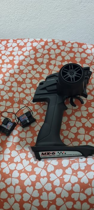 Comando rc Sanwa mx6