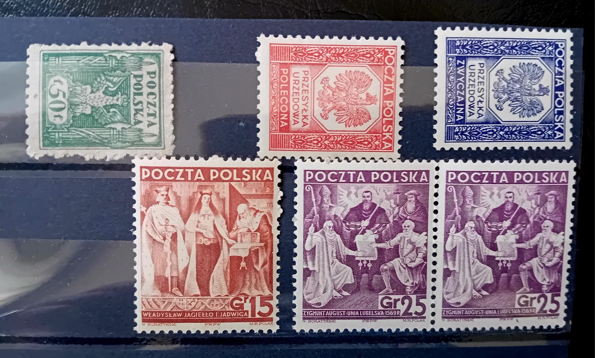 Znaczki pocztowe Polskie 10szt.