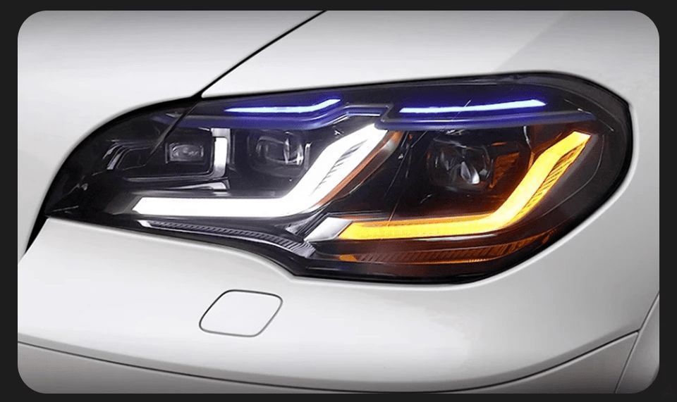 Lampy przednie LED do BMW X5 E70 od 2007 - 2013 DRL HID