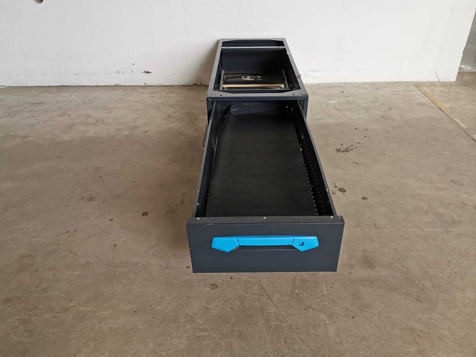 Szuflada dolna podłogowa do busa auta regał samochodowy serwisowy