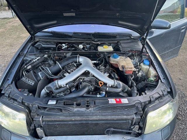 Audi a4b6 swap na 2.7 bi turbo quattro 400km