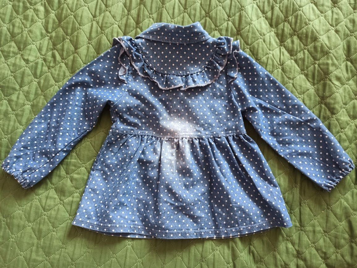 Джинсова курточка для дівчинки 2-3 роки.