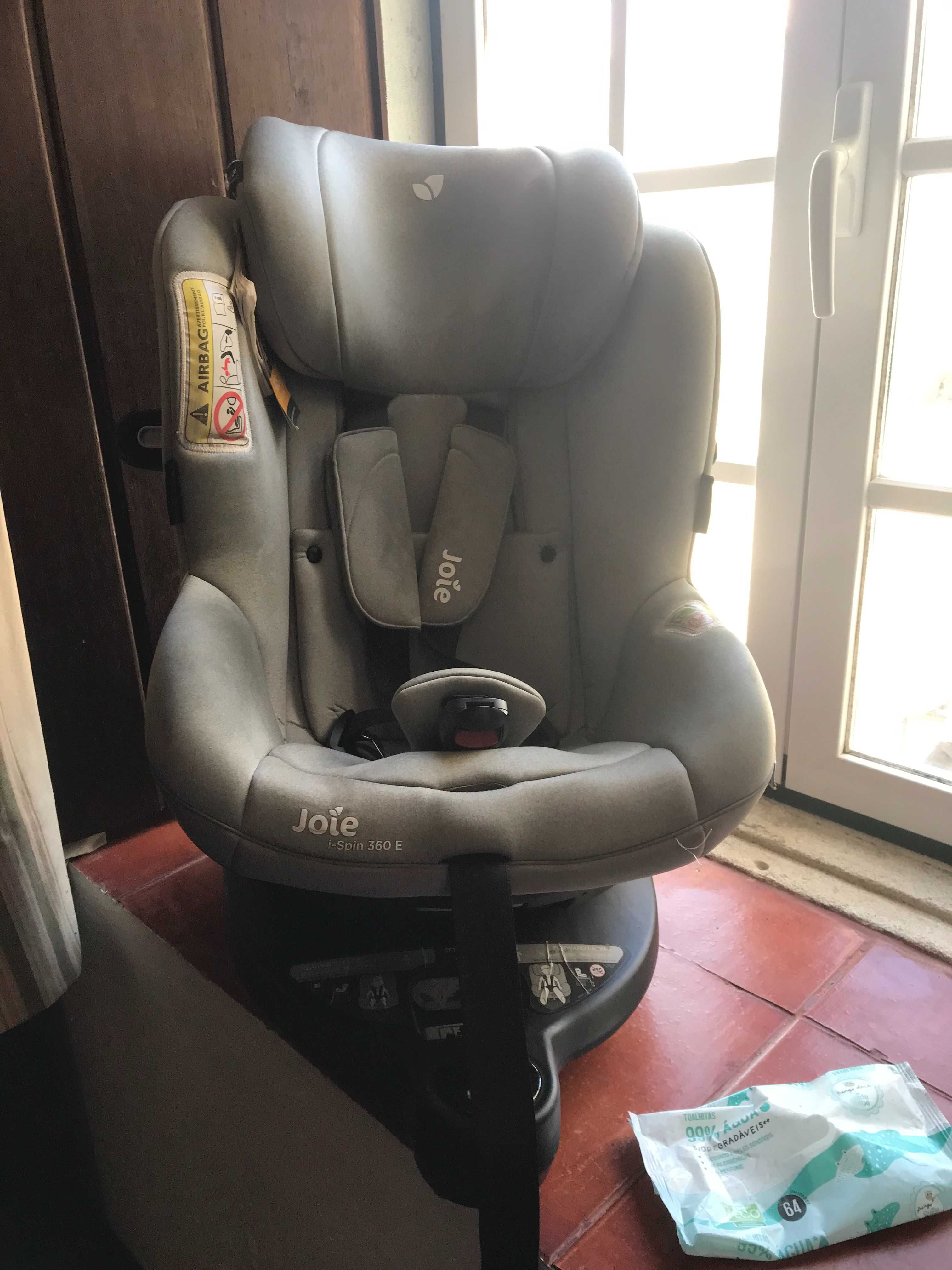 Cadeira auto Joie i-Spin 360 E com base Isofix