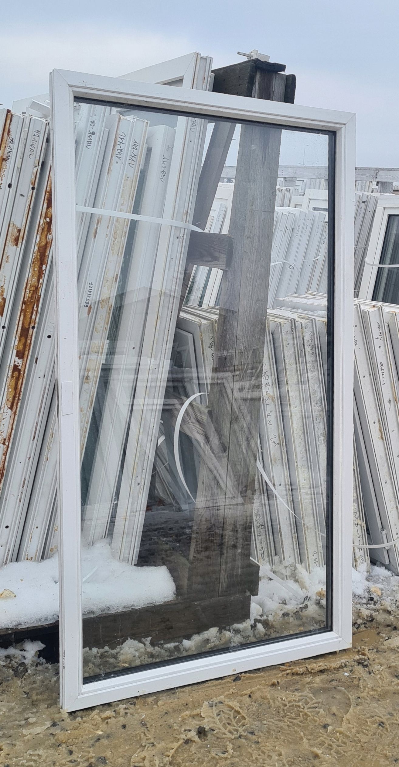 OKNA Używane 91x162 FIX OKNO KacprzaK Plastikowe PCV Lider Okna OLX