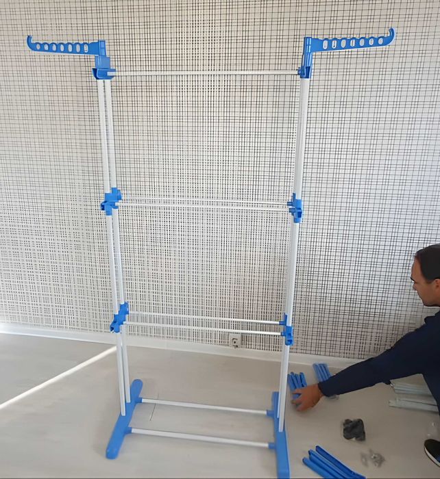 складана сушарка для одягу, білизни  вертикальна |Сушилка одежды белья