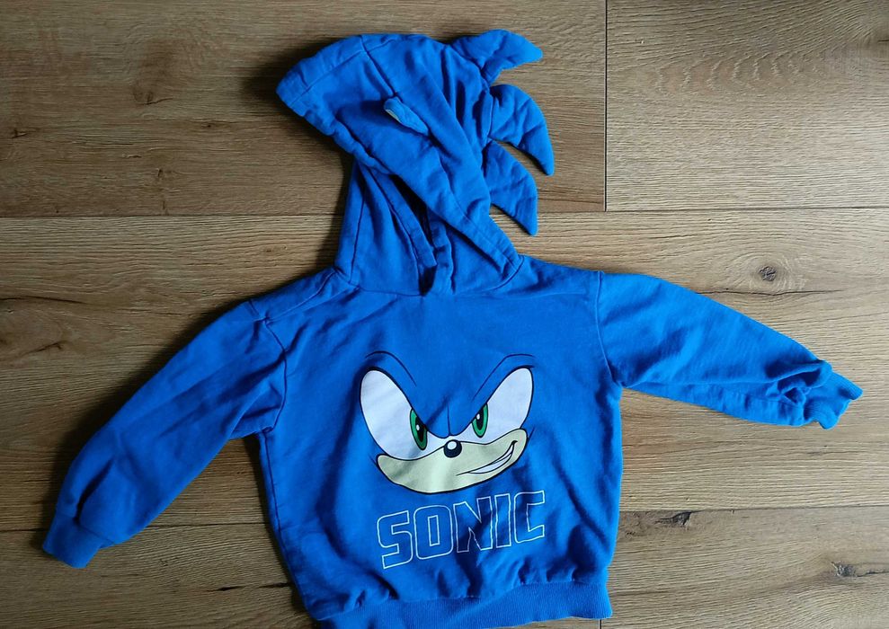 104 bluza Sonic niebieska