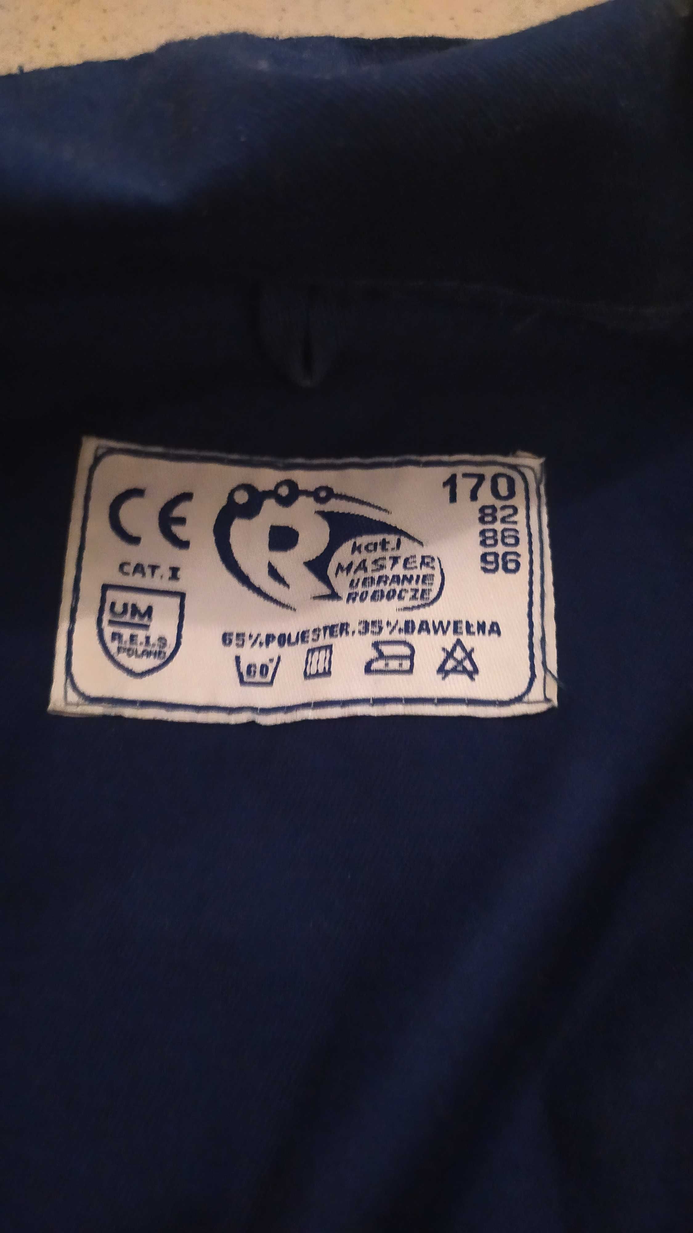 Ubranie robocze firmy Master rozm 170 nowe bluza kurtka S M