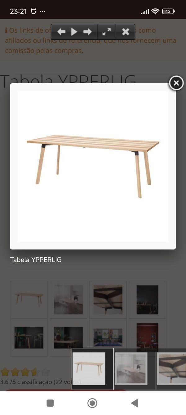 Mesa Ypperlig IKEA