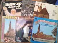 zestaw płyt winylowych z muzyką religijną 4 sztuki