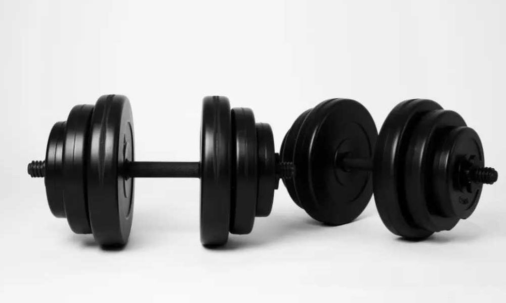 Т6 Гантелі розбірні композитні 18кг зі складу Гантели металеві Гантель