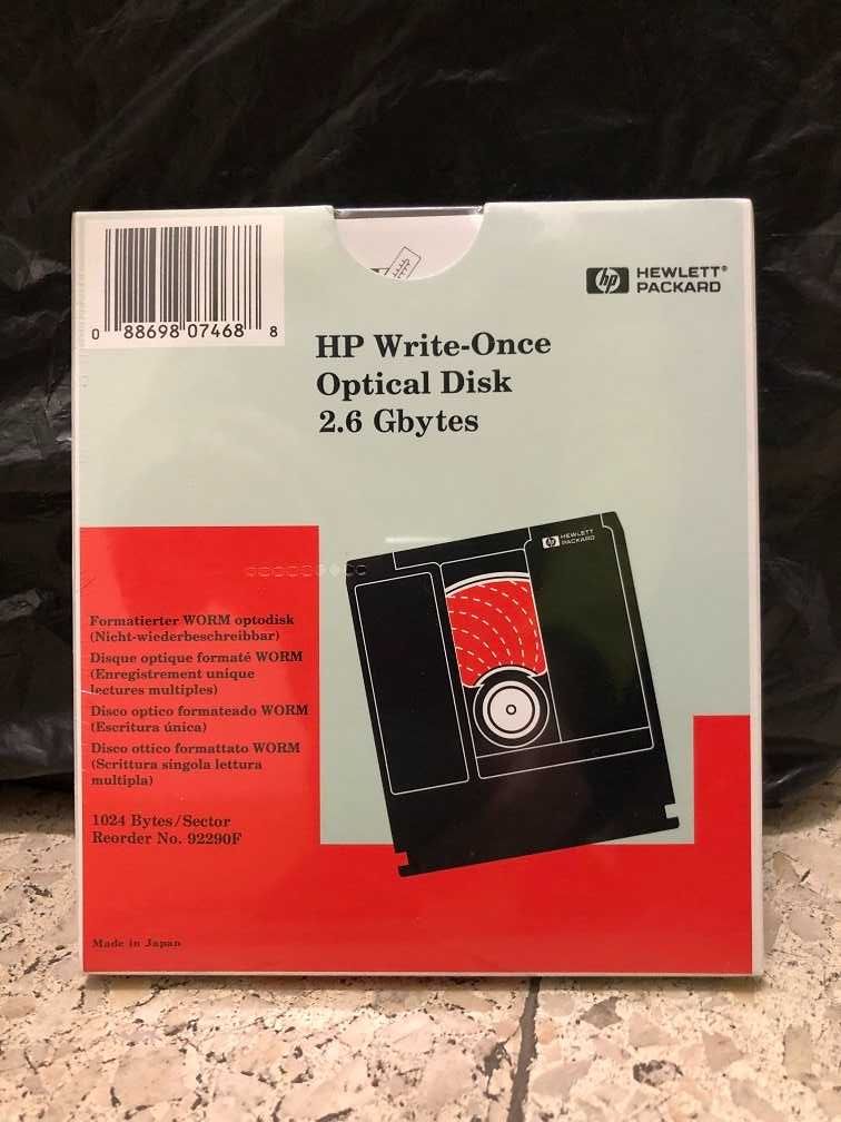 Disco HP Worm Magneto-Óptico 2.6 Gbytes