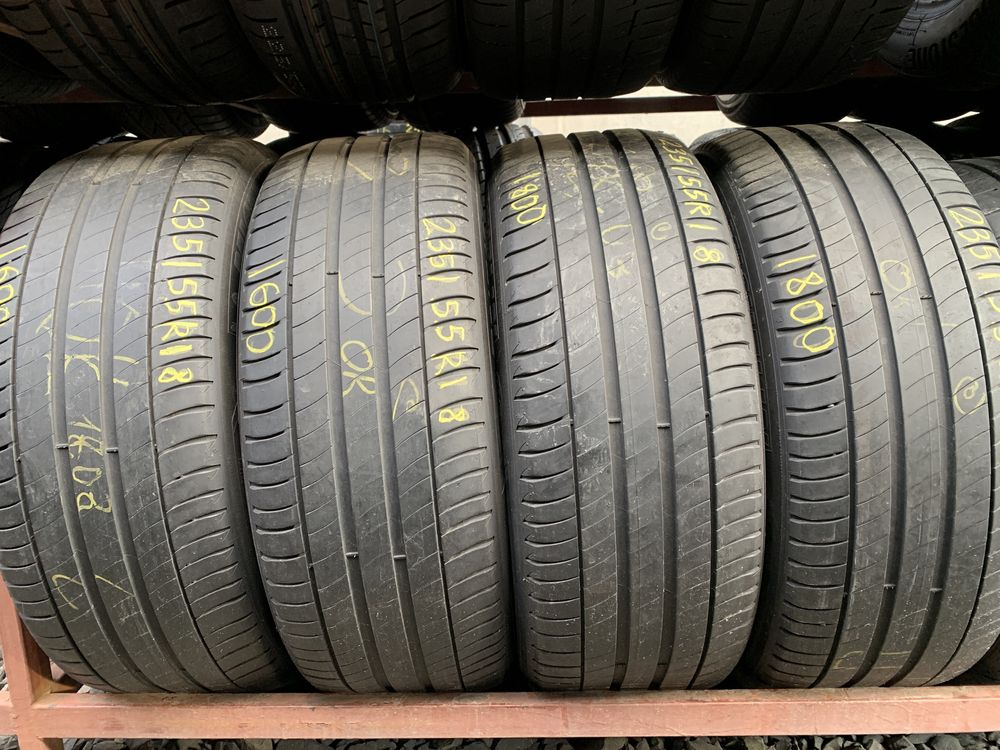 Літні вживані шини 235/55R18	Michelin Primacy 3