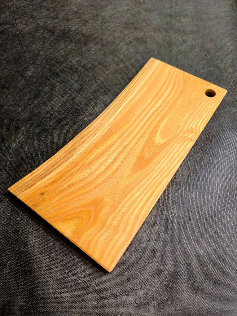 Deska dębowa lita 45x23x2cm - do krojenia serwowania posiłków HANDMADE