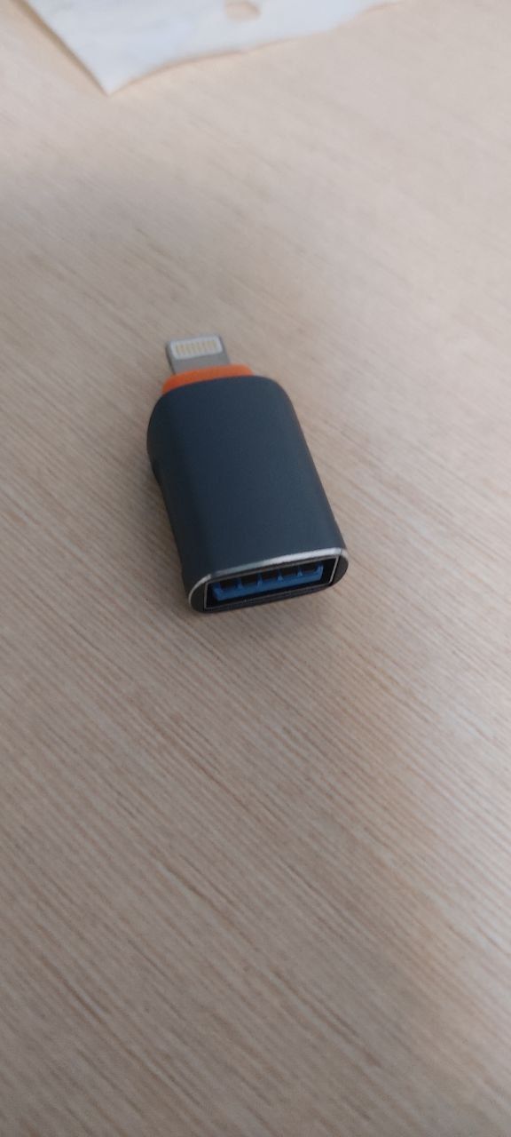 Перехідник адаптер USB 3.0 на Айфон