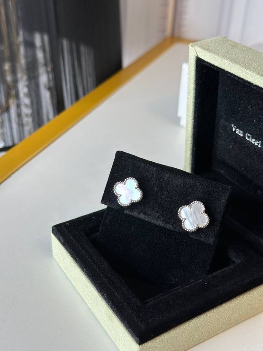 Сережки серьги ван клиф vca van cleef