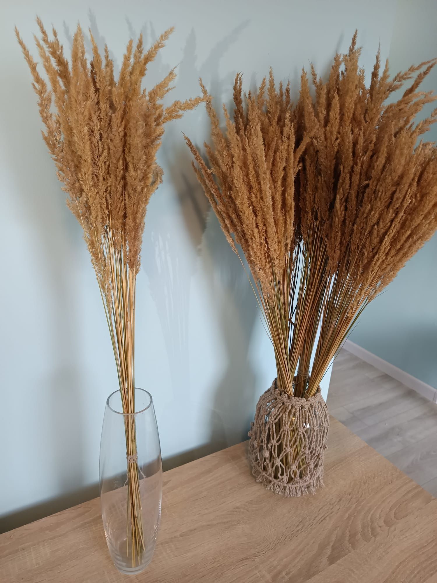 Trawa ozdobna naturalna Boho ozdoba 30 sztuk 65 cm