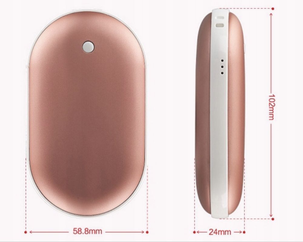 Ogrzewacz dłoni i PowerBank 2 w 1