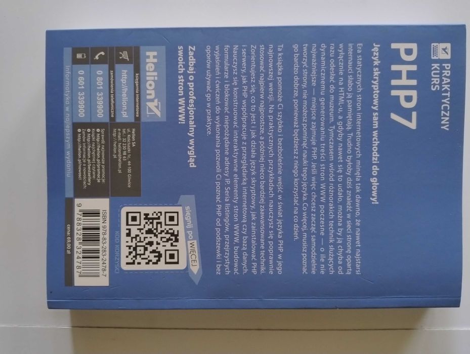 PHP7 -M. Lis Praktyczny Kurs  PHP3 L.Atkinson
