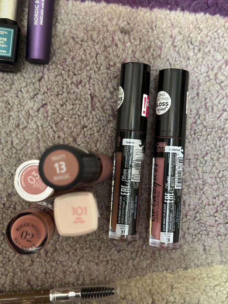 Тональний крем, помада, олівець, loreal, bourjois, lumene, maybelline