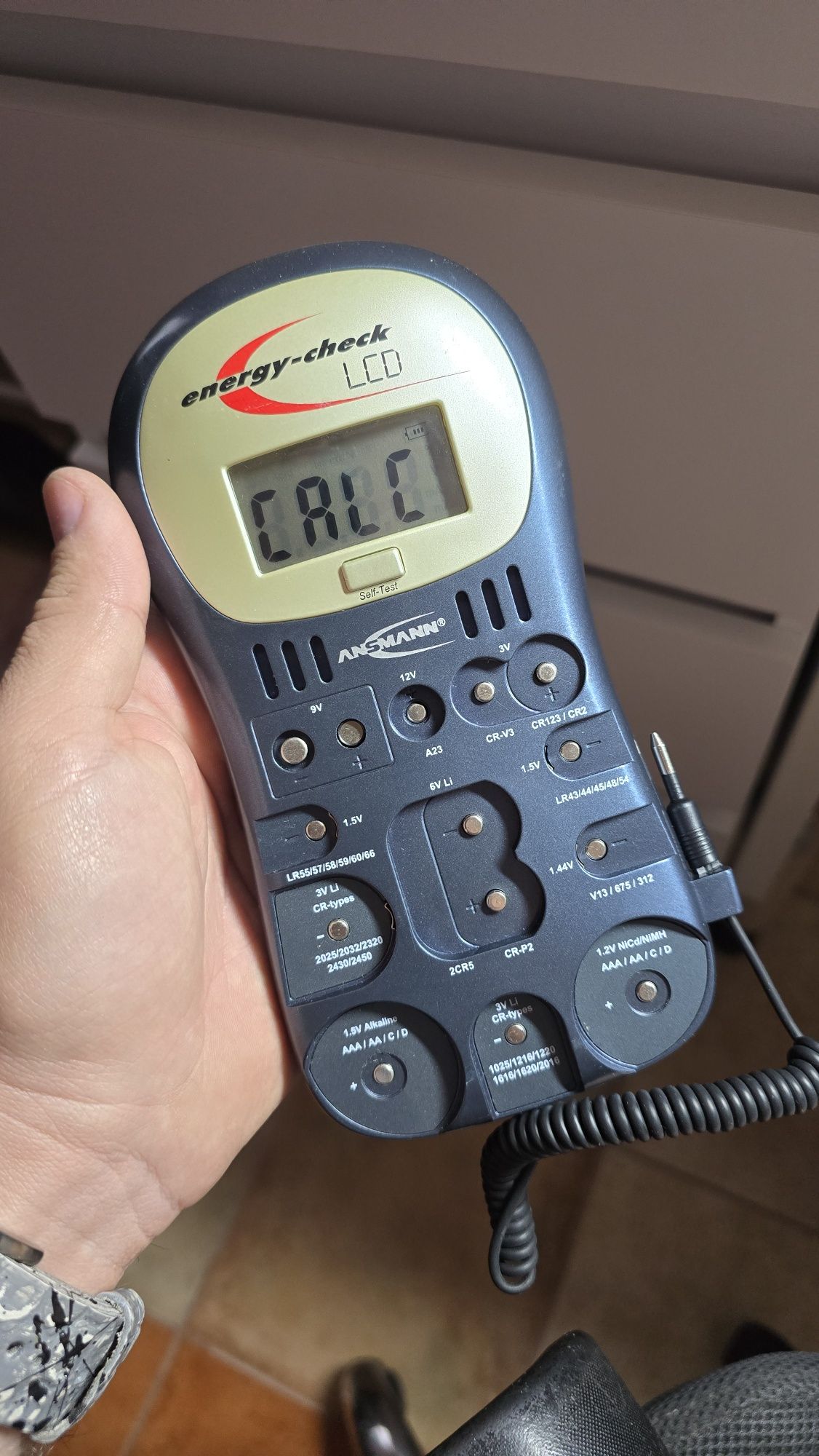 Tester baterii ansmann