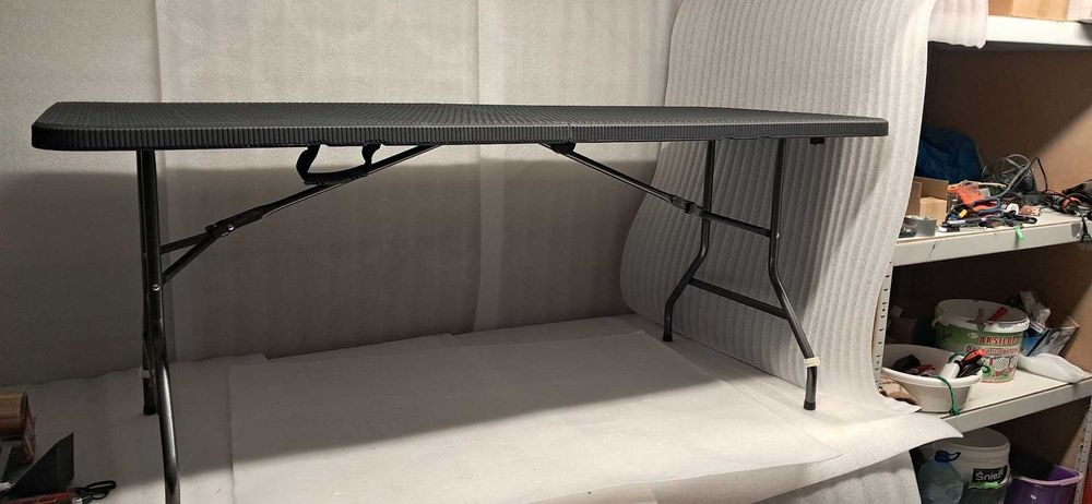 Stół Rattan 180 x 75 x 75 cm AREBOS AR HE KT 180 R cena ZIMA