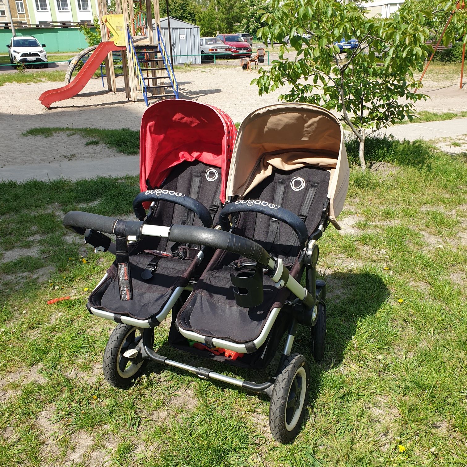 Bugaboo donkey twin коляска для двійнят, погодок