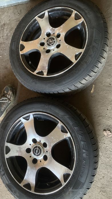 Продам титанові диски R15 на зимовій резині