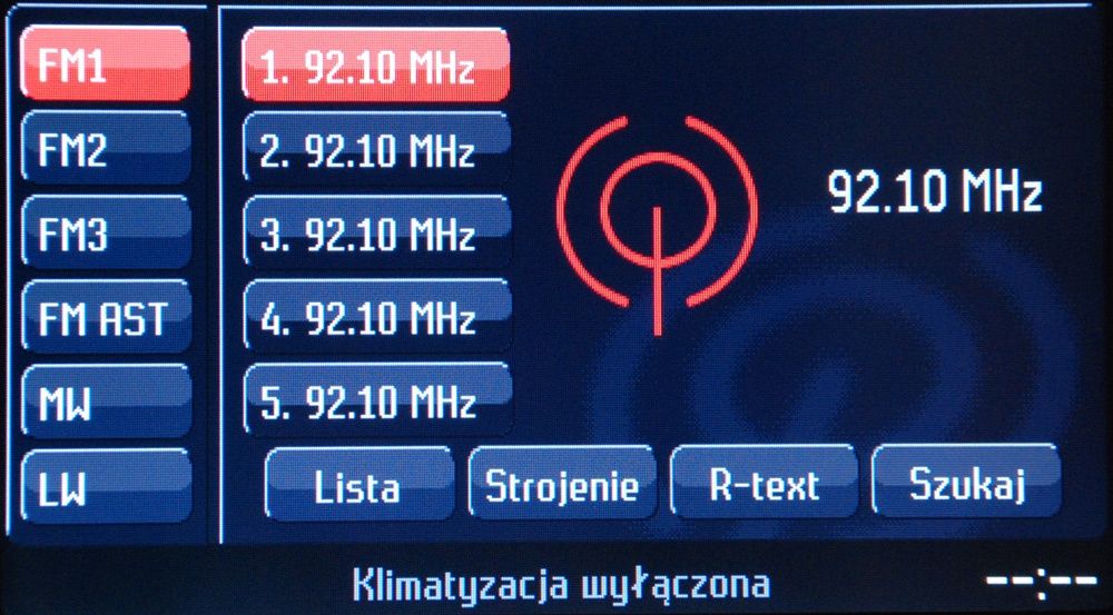 FORD MCA SD KUGA polskie menu lektor mapa