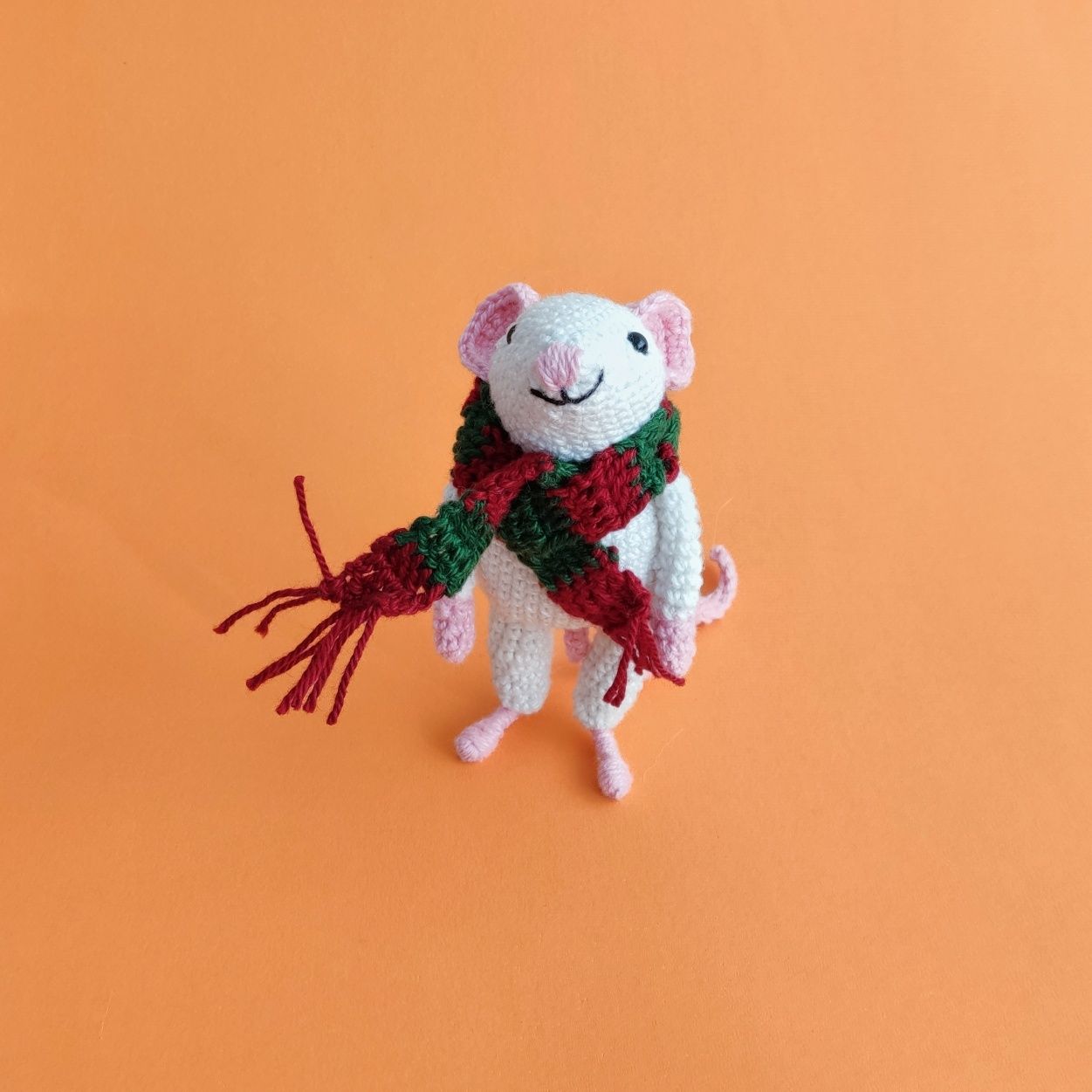 Rato em Amigurumi