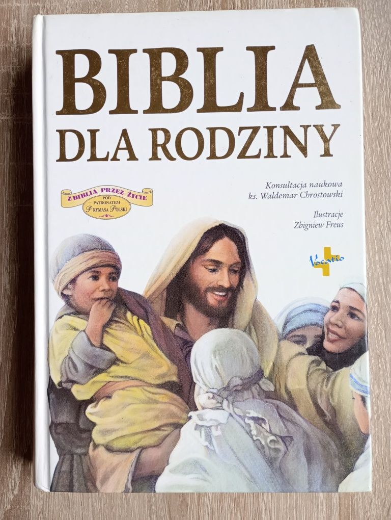 Książka Biblia dla rodzin wydanie I z 2004 roku