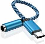 Adapter przejściówka USB C na jack do gniazda słuchawkowego 3,5  20cm