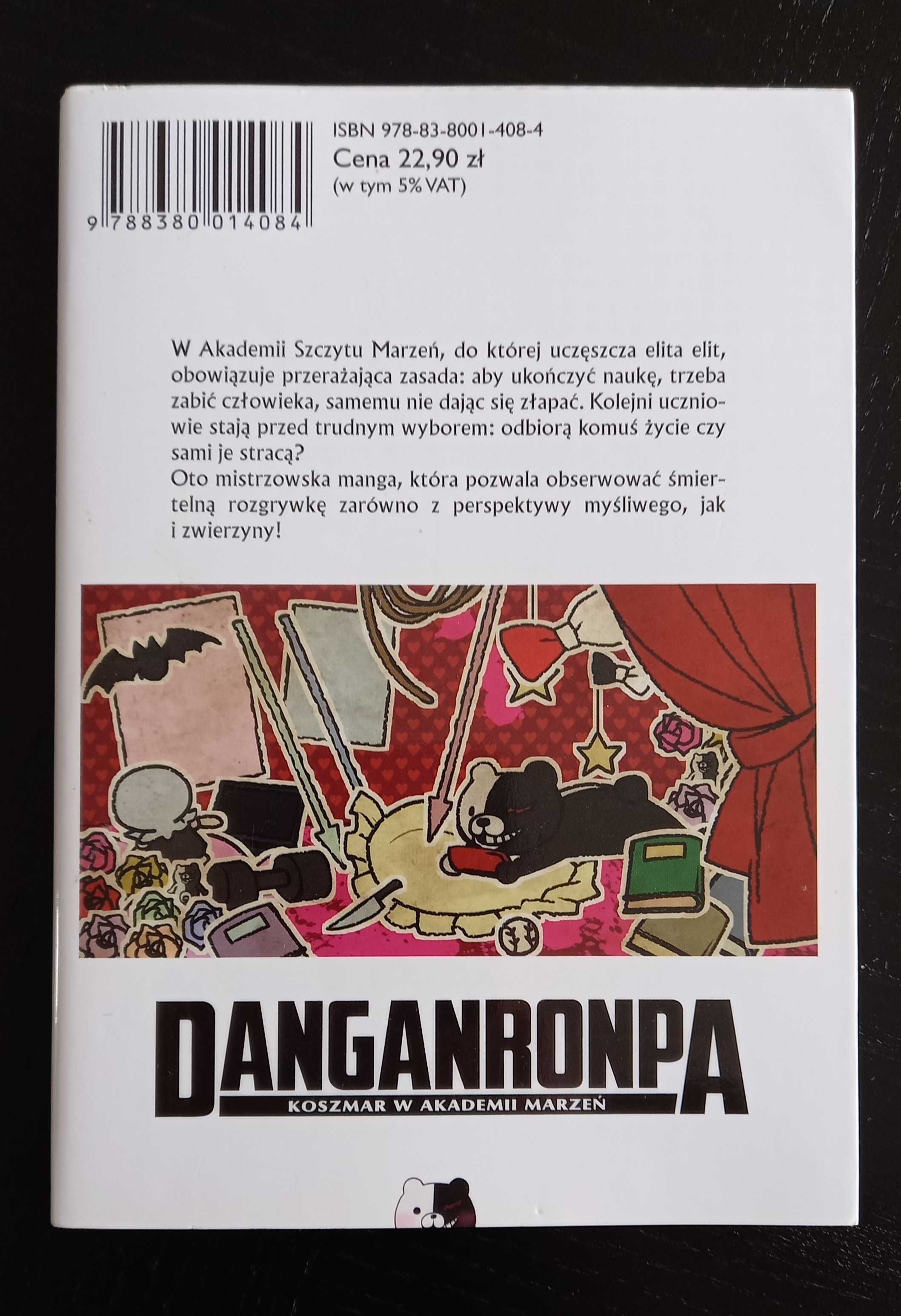 Manga Danganronpa 1 Koszmar w akademii marzeń