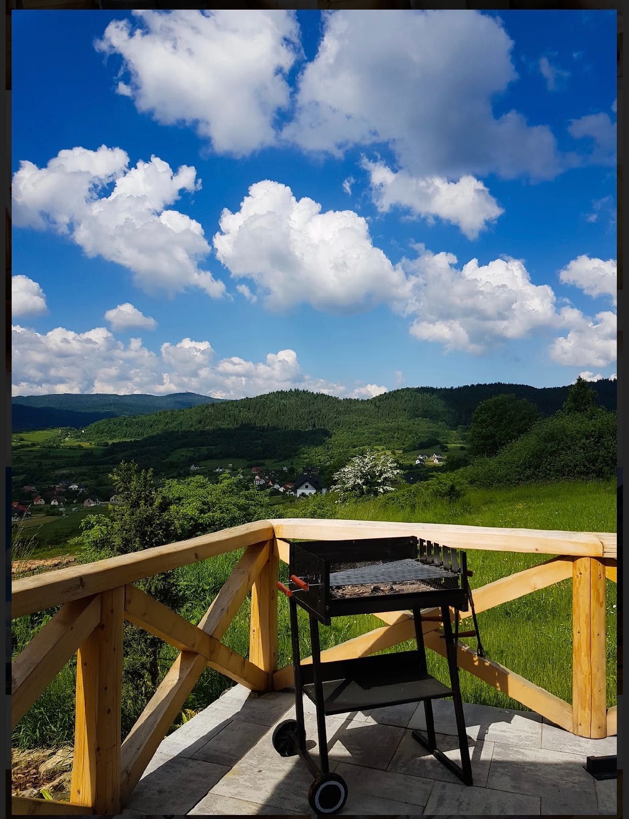 Domek w górach ze strefą relaksu. . Gorce, Beskid Wyspowy.