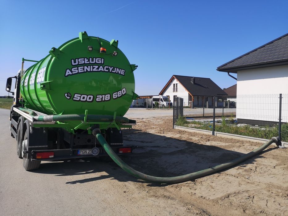Usługi Asenizacyjne,wywóz szamba,wywóz nieczystości GNIEZNO NIECHANOWO