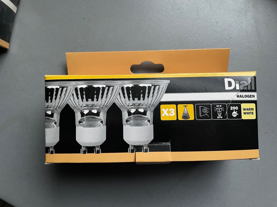 Żarówka GU10 Diall halogen 28W 200 lumen