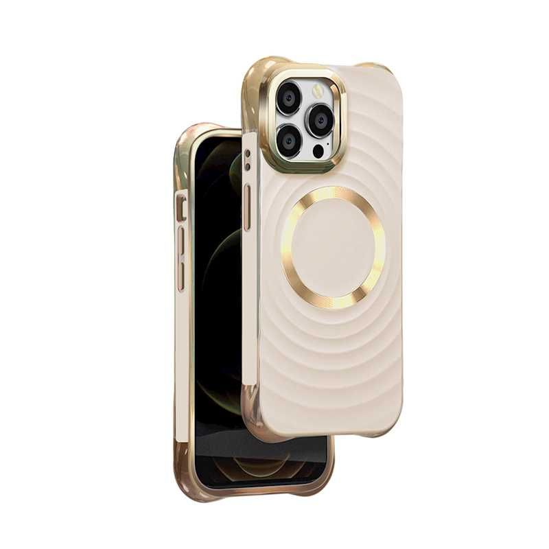 Nakładka Circle Glam Mag do iPhone 15 Pro 6,1" różowa