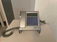 Telefon stacjonarny srebrny Techcom 8088