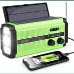 Radio Awaryjne Powerbank prądnica