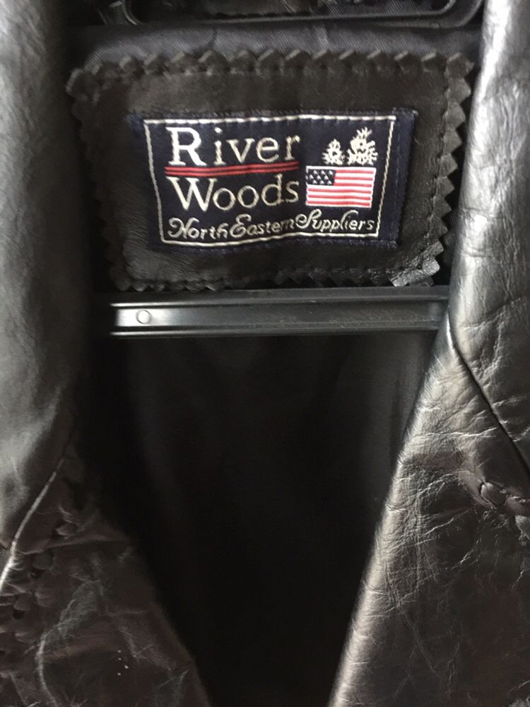 Casaco em pele River Woodstock