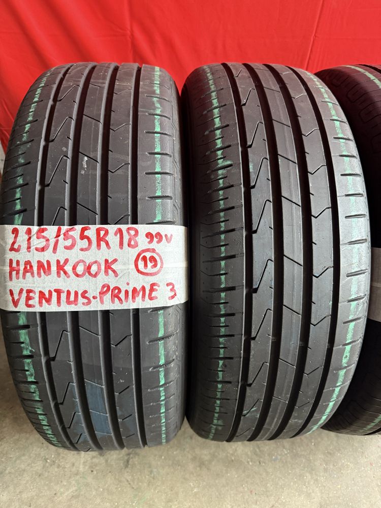 Pneus 215/55/18 Hankook + Goodiyear Impecaveis