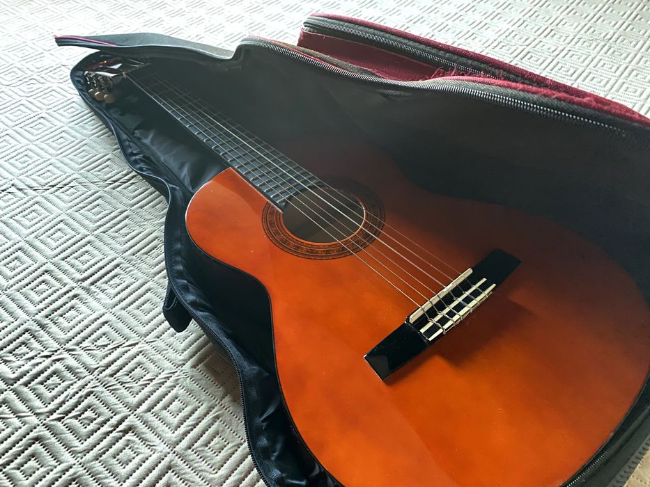 Guitarra Iniciação Valencia + Saco/Bolsa (CG160 3/4)