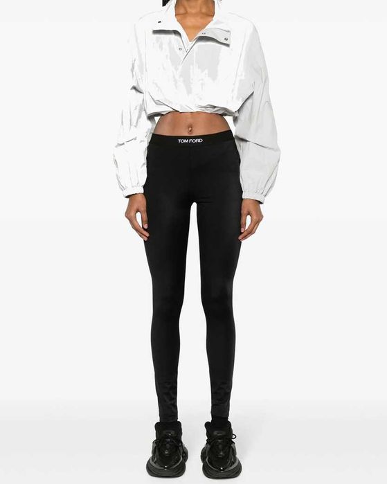 Легінси Tom Ford Lustrous Jersey Signature Leggins Black