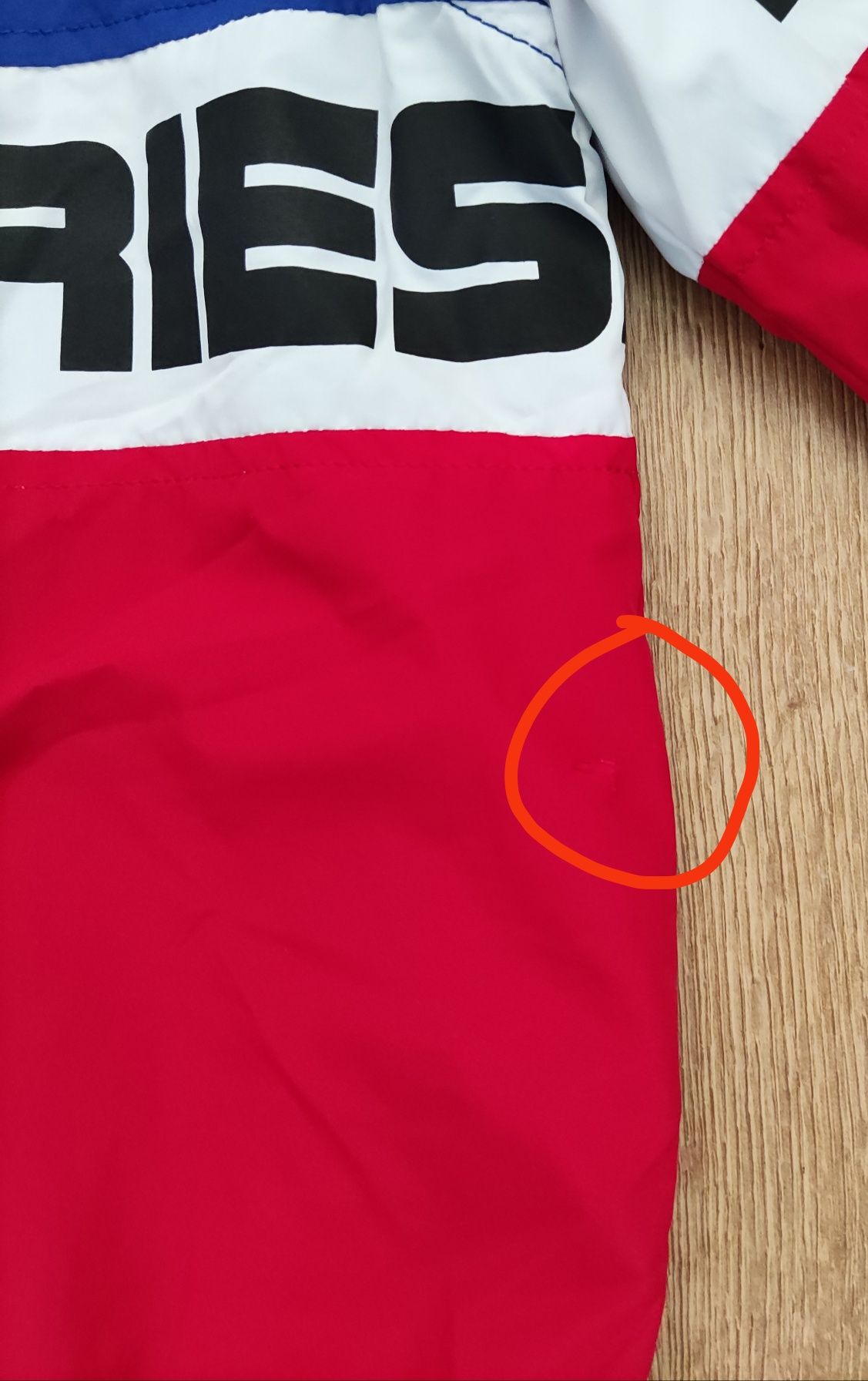 Alpha Industries męska kurtka wiatrówka z kapturem w rozmiarze M