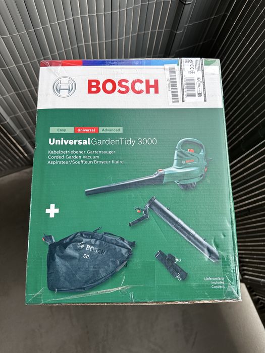 Odkurzacz i dmuchawa do liści Bosch Universalgardentidy 3000