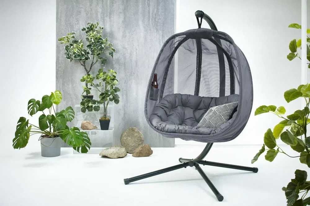 Huśtawka Bujak Kokon Hamak Fotel Wiszący ogrodowy, taras balkon