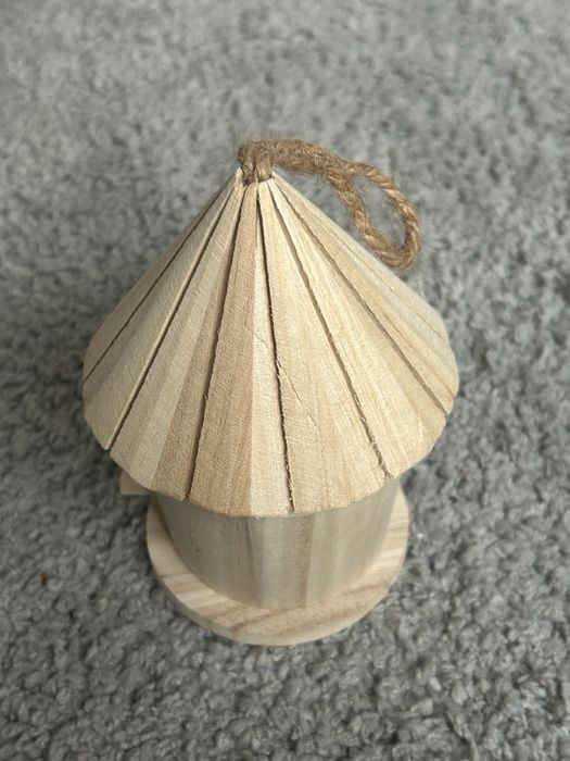 BUDKA lęgowa dla ptaków  DREWNIANY DOMEK KARMNIK !!! Okazja !!!