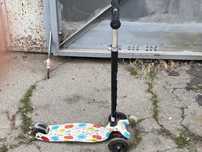 Трехколесный самокат scooter, для девочки