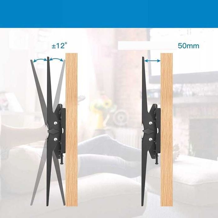Uchwyt na telewizor PERLESMITH PSMT2 26-55'' 60kg